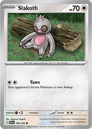 (160/193) Slakoth - Paldea Evolved - Super Retro