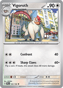 (161/193) Vigoroth - Paldea Evolved - Super Retro