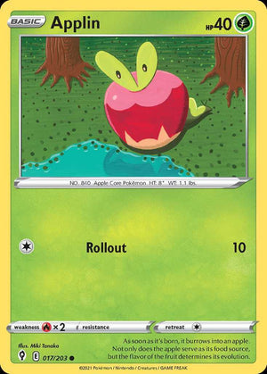 (17/203) Applin - Evolving Skies - Super Retro