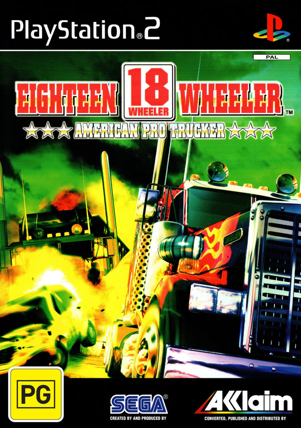 18 Wheeler American Pro Trucker - PS2 - Super Retro