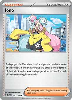 (185/193) Iono - Paldea Evolved - Super Retro