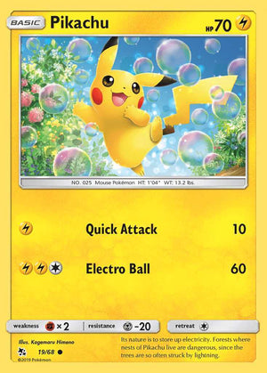 (19/68) Pikachu - Hidden Fates - Super Retro