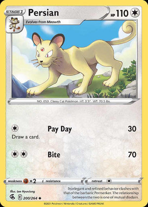 (200/264) Persian - Fusion Strike - Super Retro