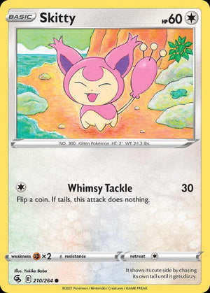 (210/264) Skitty - Fusion Strike - Super Retro