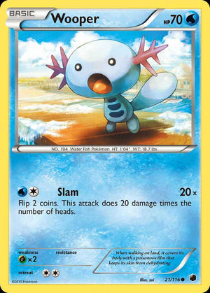 (21/116) Wooper - Plasma Freeze - Super Retro