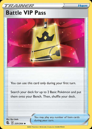 (225/264) Battle VIP Pass - Fusion Strike - Super Retro