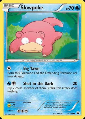 (23/108) Slowpoke - Dark Explorers - Super Retro