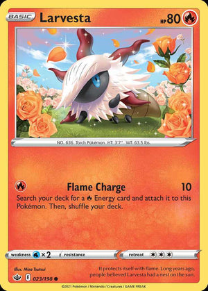 (23/198) Larvesta - Chilling Reign - Super Retro