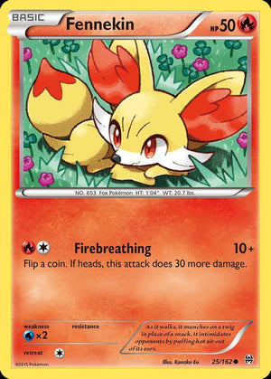 (25/162) Fennekin - BREAKthrough - Super Retro