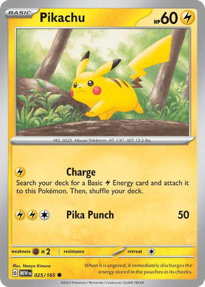 (25/165) Pikachu - SV 151 - Super Retro