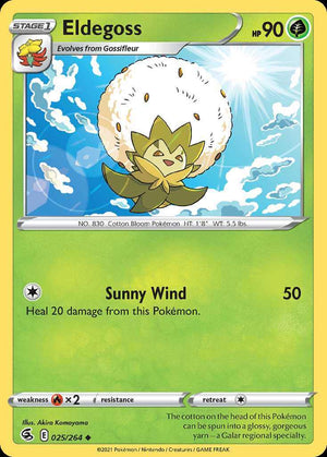 (25/264) Eldegoss - Fusion Strike - Super Retro