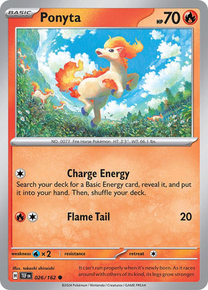 (26/162) Ponyta - Temporal Forces - Super Retro