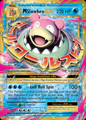(27/108) M Slowbro EX - Evolutions - Super Retro