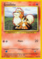 Growlithe 28/102 - Base Set Unlimited - Pokemon Card - Uncommon - NM Condition