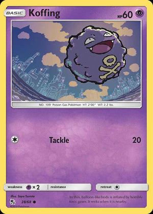 (28/68) Koffing - Hidden Fates - Super Retro