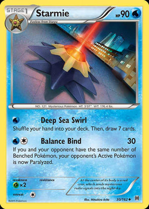 (30/162) Starmie - BREAKthrough - Super Retro