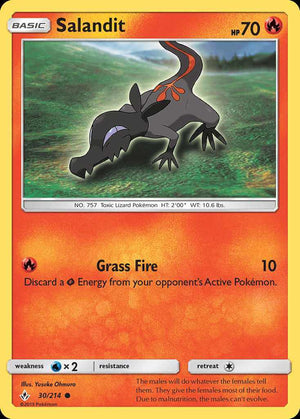 (30/214) Salandit - Unbroken Bonds - Super Retro