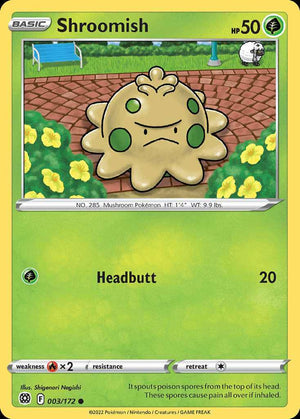 (3/172) Shroomish - Brilliant Stars - Super Retro