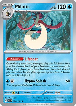 (36/182) Milotic - Paradox Rift - Super Retro