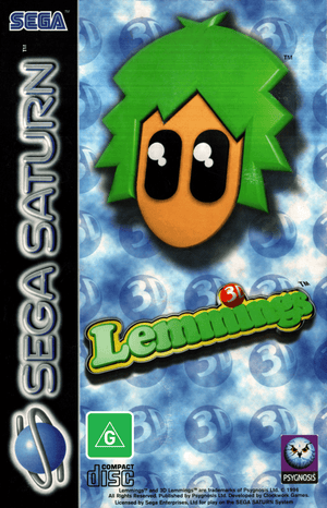 3D Lemmings - Sega Saturn - Super Retro