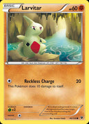 (40/124) Larvitar - Fates Collide - Super Retro