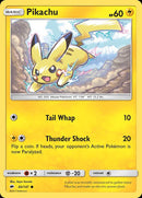 (40/147) Pikachu - Burning Shadows - Super Retro
