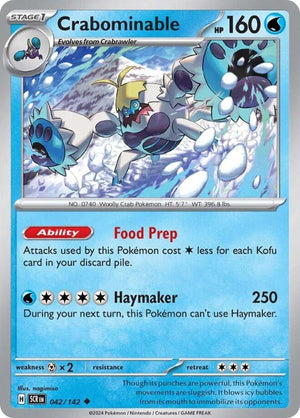 (42/142) Crabominable - Stellar Crown - Super Retro