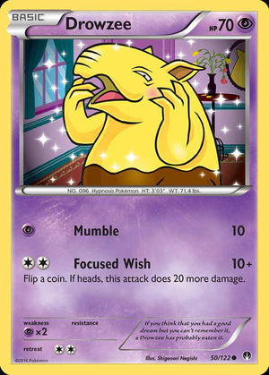 (50/122) Drowzee - BREAKpoint - Super Retro