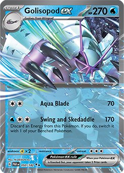 (50/182) Golisopod EX - Paradox Rift - Super Retro