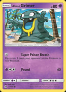 (57/149) Alolan Grimer - Sun & Moon - Super Retro