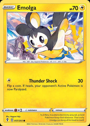 (57/203) Emolga - Evolving Skies - Super Retro