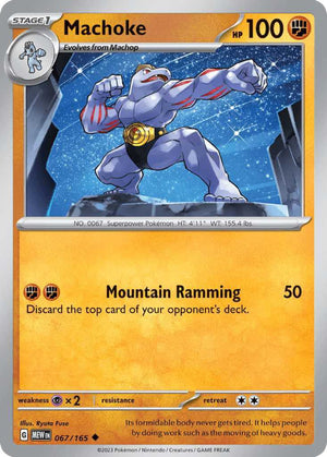 (67/165) Machoke - SV 151 - Super Retro