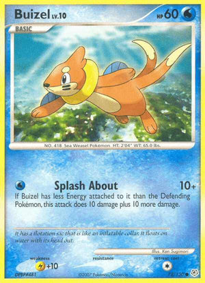 (72/130) Buizel - Diamond & Pearl - Super Retro