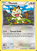 (74/124) Meowth - Fates Collide - Super Retro