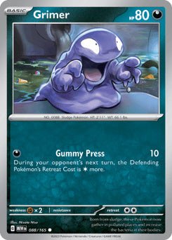 (88/165) Grimer - SV 151 - Super Retro