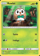 (9/149) Rowlet - Sun & Moon - Super Retro