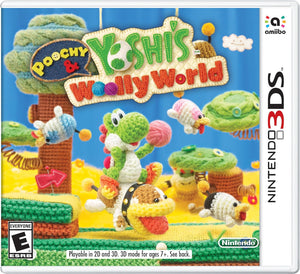 Poochy & Yoshi's Woolly World - 3DS (NTSC)