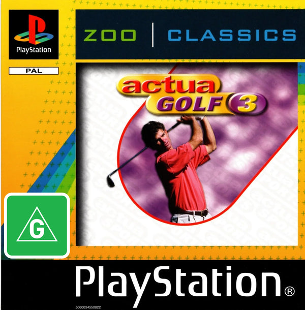 Actua Golf 3 - PS1