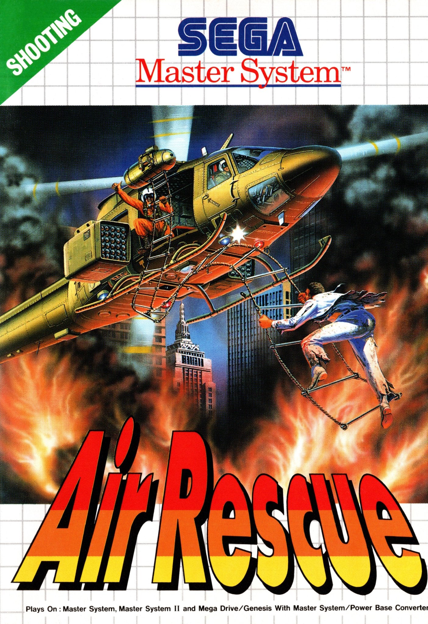 Air Rescue - Master System - Super Retro - Master System