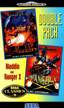 Aladdin and Ranger X Double Pack - Mega Drive - Super Retro