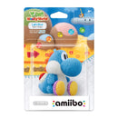 Amiibo - Blue Yarn Yoshi (Yoshi's Woolly World) - Super Retro