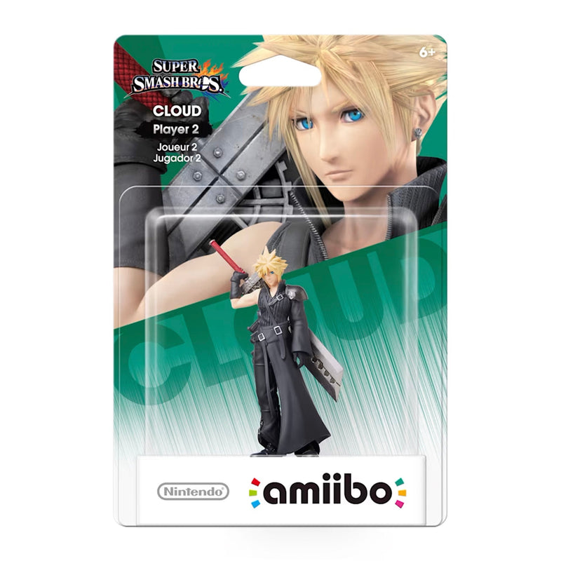 Amiibo - Cloud P2 (Super Smash Bros.) - Super Retro