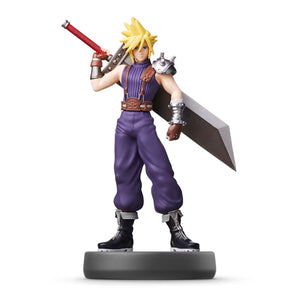Amiibo - Cloud (Super Smash Bros.) - Super Retro