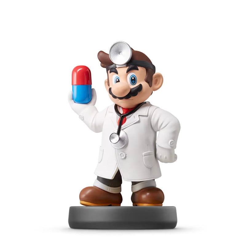 Amiibo - Dr Mario (Super Smash Bros.) - Super Retro