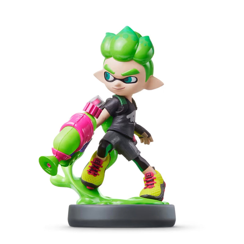 Amiibo - Inkling Boy (Green) (Splatoon) - Super Retro - Amiibo