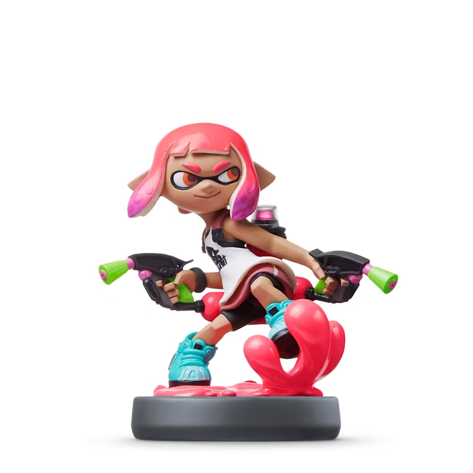 Amiibo - Inkling Girl (Pink) - Super Retro - Amiibo