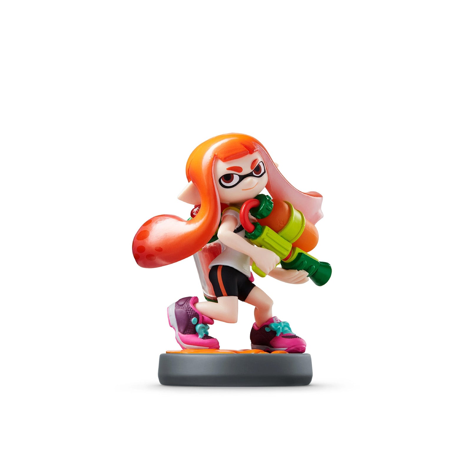 Amiibo - Inkling Girl / Squid / Boy (Splatoon) - Super Retro - Amiibo