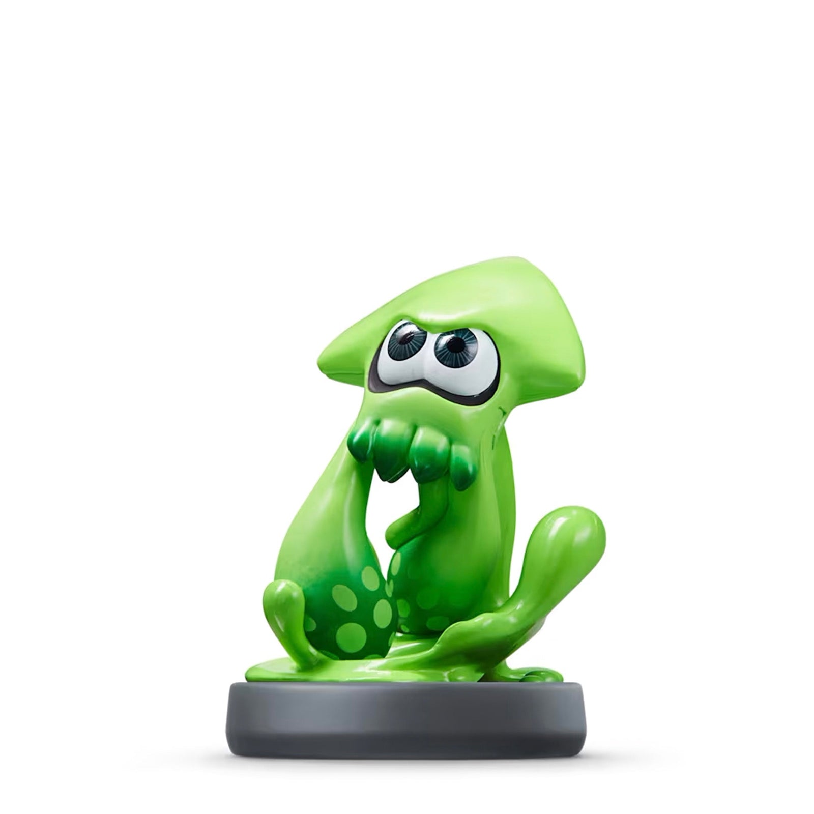 Amiibo - Inkling Squid (Green) - Super Retro - Amiibo