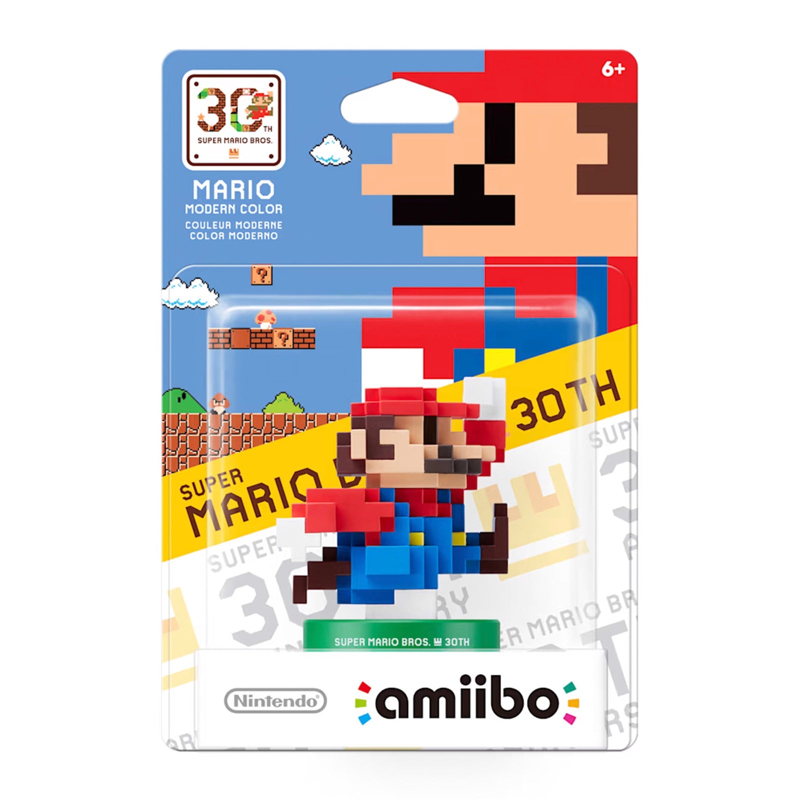 Amiibo - Mario (30th Anniversary - Modern Colours) - Super Retro - Amiibo