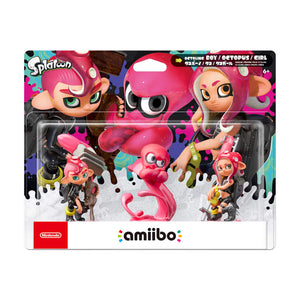 Amiibo - Octoling Triple Pack - Super Retro